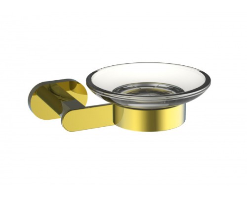 Мыльница с держателем Wonzon&Woghand, Глянцевое золото