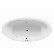 Ванна гидромассажная EXCELLENT Lumina 190x95 LINE NANO золото