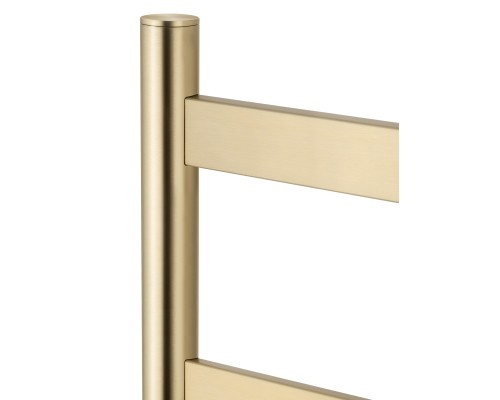 Полотенцесушитель электрический напольный Wonzon&Woghand ESSEN, Браш золото WW-A407-BG