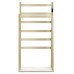 Полотенцесушитель электрический напольный Wonzon&Woghand ESSEN, Браш золото WW-A407-BG