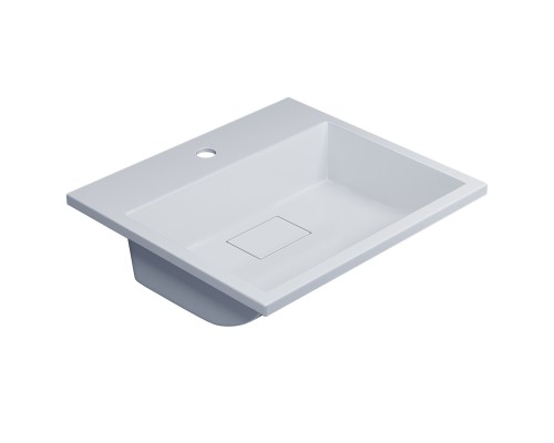 Тумба с раковиной подвесная Uperwood Barsa 50х45х57 см, дуб сонома