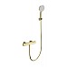 Смеситель для душа с термостатом Wonzon&Woghand, Брашированное золото