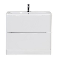 Тумба под раковину BelBagno Albano 90 ALBANO-900-2C-PIA-BL Bianco Lucido