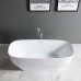 Ванна акриловая Vincea 1700x750x600 белый слив-перелив в комплекте белый