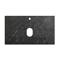 Столешница под раковину BelBagno 80 KEP-80-MNO Marmo Nero Opaco