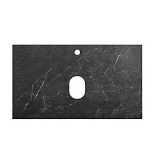 Столешница под раковину BelBagno 80 KEP-80-MNO Marmo Nero Opaco
