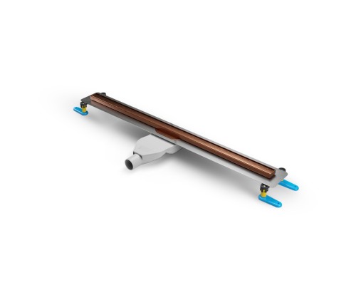 Душевой трап NEW TRENDY COPPER BRUSHED 80 см брашированная медь