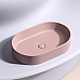 Чаша накладная овальная Ceramica Nova Element 60x38 Розовый Матовый