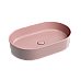 Чаша накладная овальная Ceramica Nova Element 60x38 Розовый Матовый