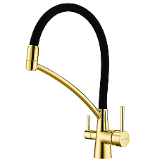 Смеситель для кухни Paulmark Siegen Si213111-G Золото