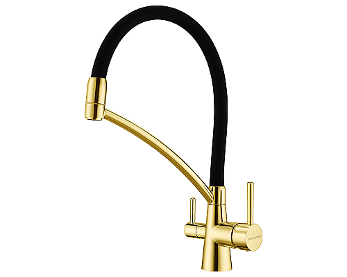 Смеситель для кухни Paulmark Siegen Si213111-G Золото