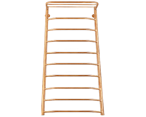 Полотенцесушитель латунный Secado Агата 3 40х120, водяной, бронза