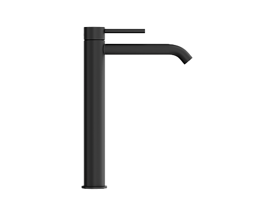 Смеситель для раковины высокий SANCOS Etna, черный матовый, SC9002MB