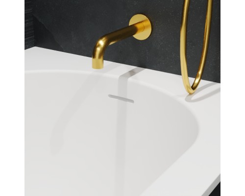 Ванна из искусственного камня Whitecross Gin 165x75 белый матовый