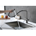 Смеситель для кухни Paulmark Serpentine Se213222-GM Вороненая сталь