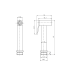 Гигиеническая лейка ALTROBAGNO BS 060213 GM