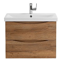 Тумба под раковину BelBagno Marino-Cer 70 MARINO-CER-700-2C-SO-RR-P подвесная Rovere Rustico