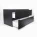 Тумба под раковину 100 см, Uperwood Tanos, черная матовая
