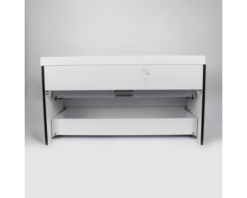 Тумба под раковину 100 см, Uperwood Tanos, черная матовая