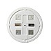 Зеркало BelBagno SPC-RNG-800-LED-TCH-RAD с подсветкой с сенсорным выключателем с bluetooth с термометром с радио