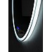 Зеркало BelBagno SPC-RNG-800-LED-TCH-RAD с подсветкой с сенсорным выключателем с bluetooth с термометром с радио