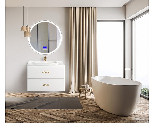 Зеркало BelBagno SPC-RNG-800-LED-TCH-RAD с подсветкой с сенсорным выключателем с bluetooth с термометром с радио Зеркало BelBagno SPC-RNG-800-LED-TCH-RAD с подсветкой с сенсорным выключателем с bluetooth с термометром с радио