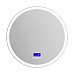 Зеркало BelBagno SPC-RNG-800-LED-TCH-RAD с подсветкой с сенсорным выключателем с bluetooth с термометром с радио
