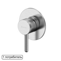 Смеситель скрытого монтажа на 1 потребитель WHITECROSS Y Y1245NIB (брашированный никель)