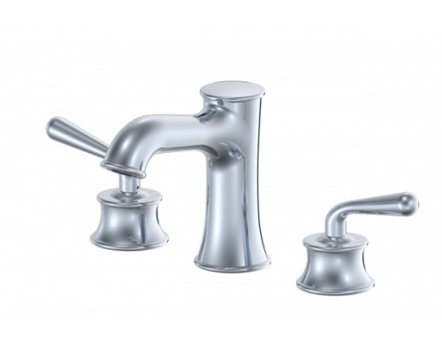 Смеситель для раковины на 3 отверстия Wonzon&Woghand, Хром