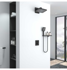 Душевой комплект Vincea Inspire встраиваемый, термостат, 2 режима, черный