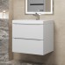 Тумба под раковину 60 см, Uperwood Tanos, белая матовая