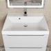 Тумба под раковину 60 см, Uperwood Tanos, белая матовая