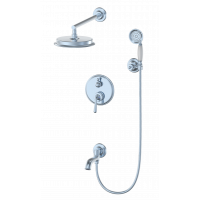 Душевая система встраиваемая Wonzon&Woghand, Хром