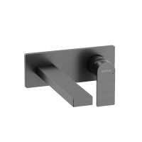 Смеситель для раковины SANCOS Studio c внутренней частью, вороненая сталь, SC9017GG