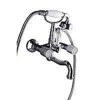 Смеситель для ванны(душевой комплект) Boheme Royal Cristal 273-RoyalCRST хром