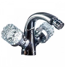 Смеситель для биде Boheme CRYSTAL хром