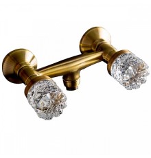 Смеситель для душа Boheme CRYSTAL бронза