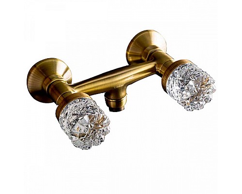 Смеситель для душа Boheme CRYSTAL 314-CRST бронза