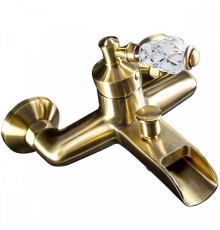Смеситель для ванны Boheme VOGUE CRYSTAL бронза