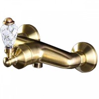 Смеситель для душа Boheme VOGUE CRYSTAL 204-CRST бронза
