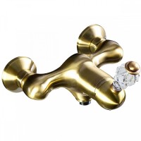 Смеситель для душа Boheme CRYSTAL бронза