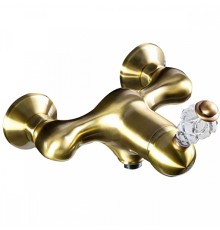 Смеситель для душа Boheme CRYSTAL бронза