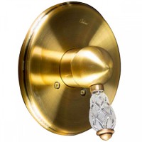 Смеситель встроенный Boheme CRYSTAL 305-CRST бронза