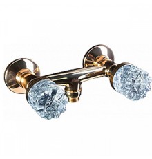 Смеситель для душа Boheme CRYSTAL золото
