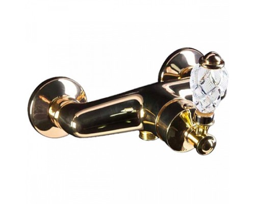 Смеситель для душа Boheme VOGUE CRYSTAL 214-CRST золото