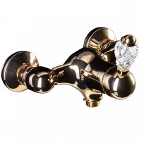Смеситель для душа Boheme CRYSTAL 284-CRST золото