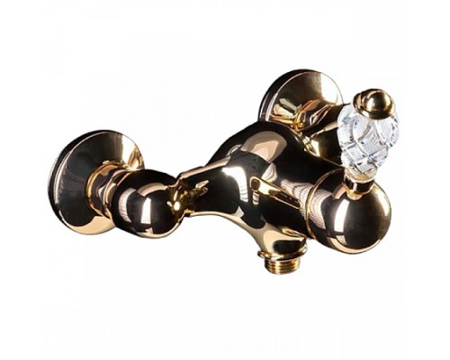 Смеситель для душа Boheme CRYSTAL 284-CRST золото