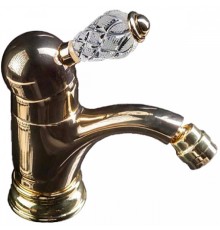 Смеситель для биде Boheme CRYSTAL 286-CRST золото