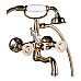 Смеситель для ванны(душевой комплект) Boheme Сamelia 293-Camelia золото