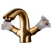 Смеситель для умывальника Boheme Сamelia 311-Camelia бронза